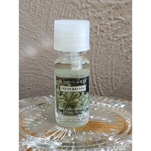 Slatkin‎ & Co FRESH BALSAM 0.33 fl oz 9.7 mL Home Fragrance Oil Bath Body Works